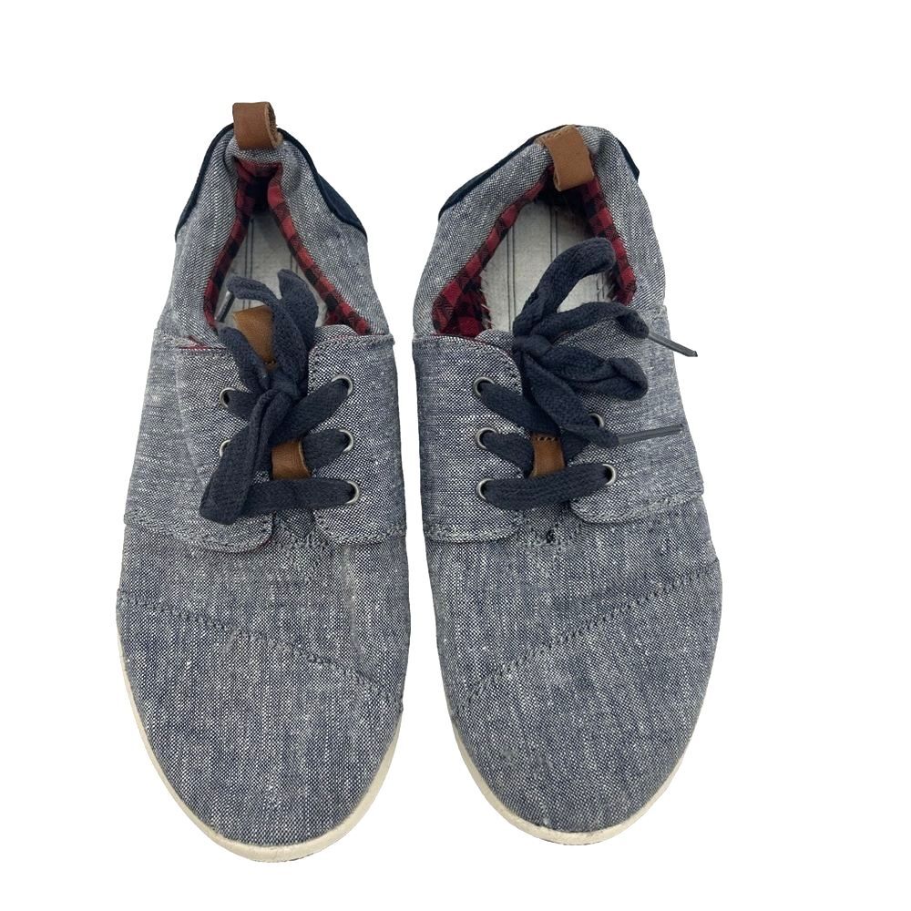 Tom’s Chambray Color Comfort Lace Up Sneaker - Picture 2 of 5
